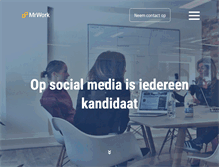 Tablet Screenshot of mrwork.nl